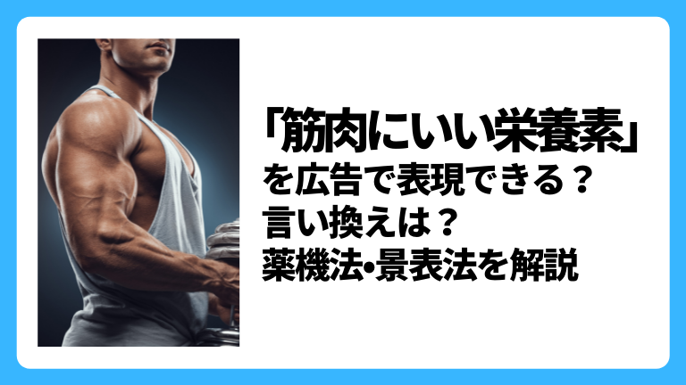 「筋肉がつく」の言い換えは？